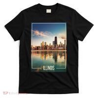 Chicago Reflections: The Heart Of Illinois T-Shirt thumb 0