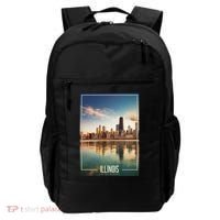 Chicago Reflections: The Heart Of Illinois Backpack thumb 0