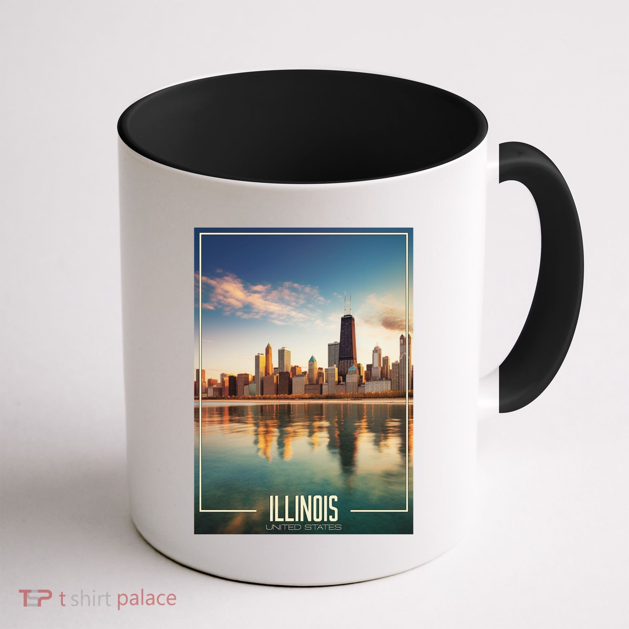 Chicago Reflections: The Heart Of Illinois Coffee Mug