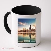 Chicago Reflections: The Heart Of Illinois Coffee Mug thumb 0