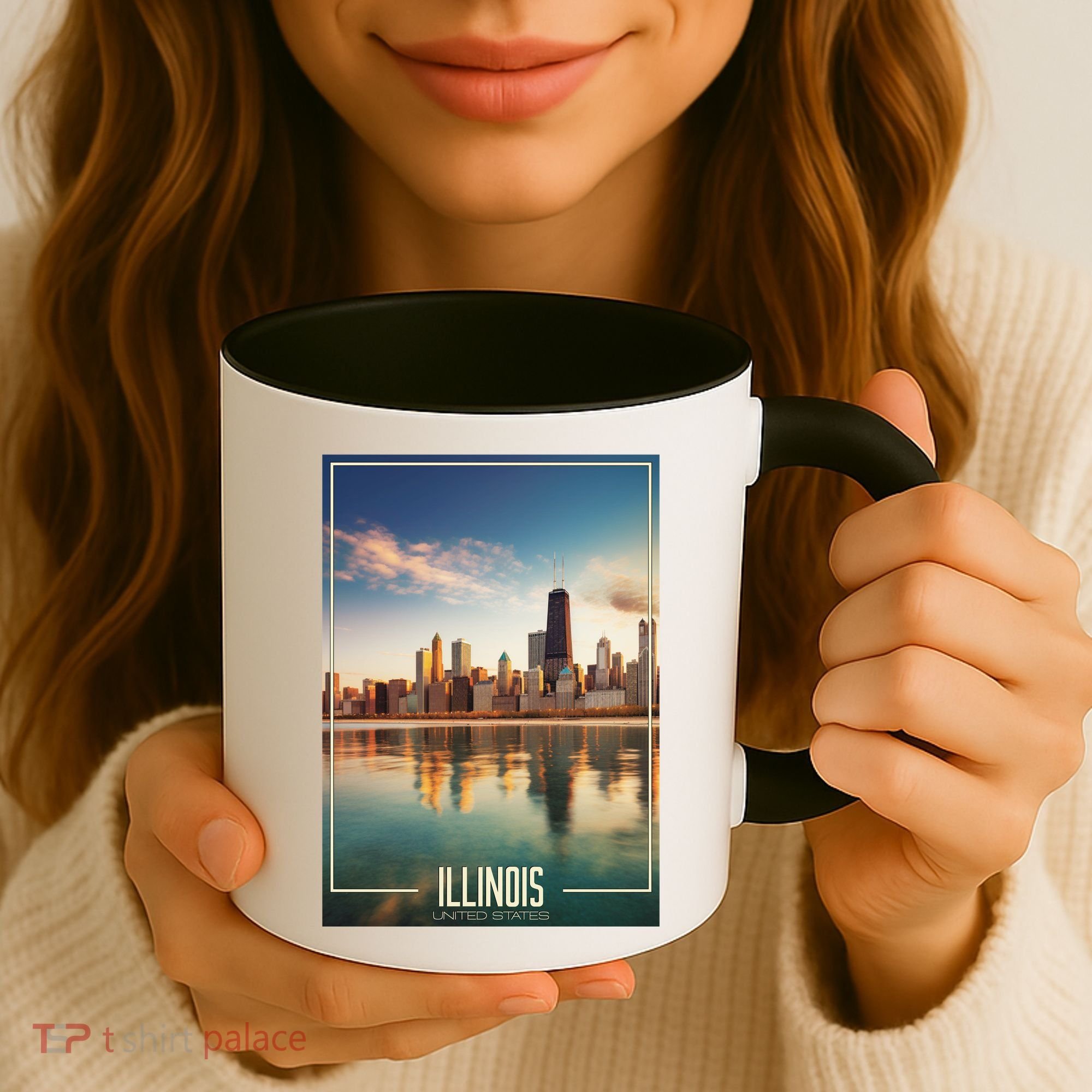 Chicago Reflections: The Heart Of Illinois Coffee Mug