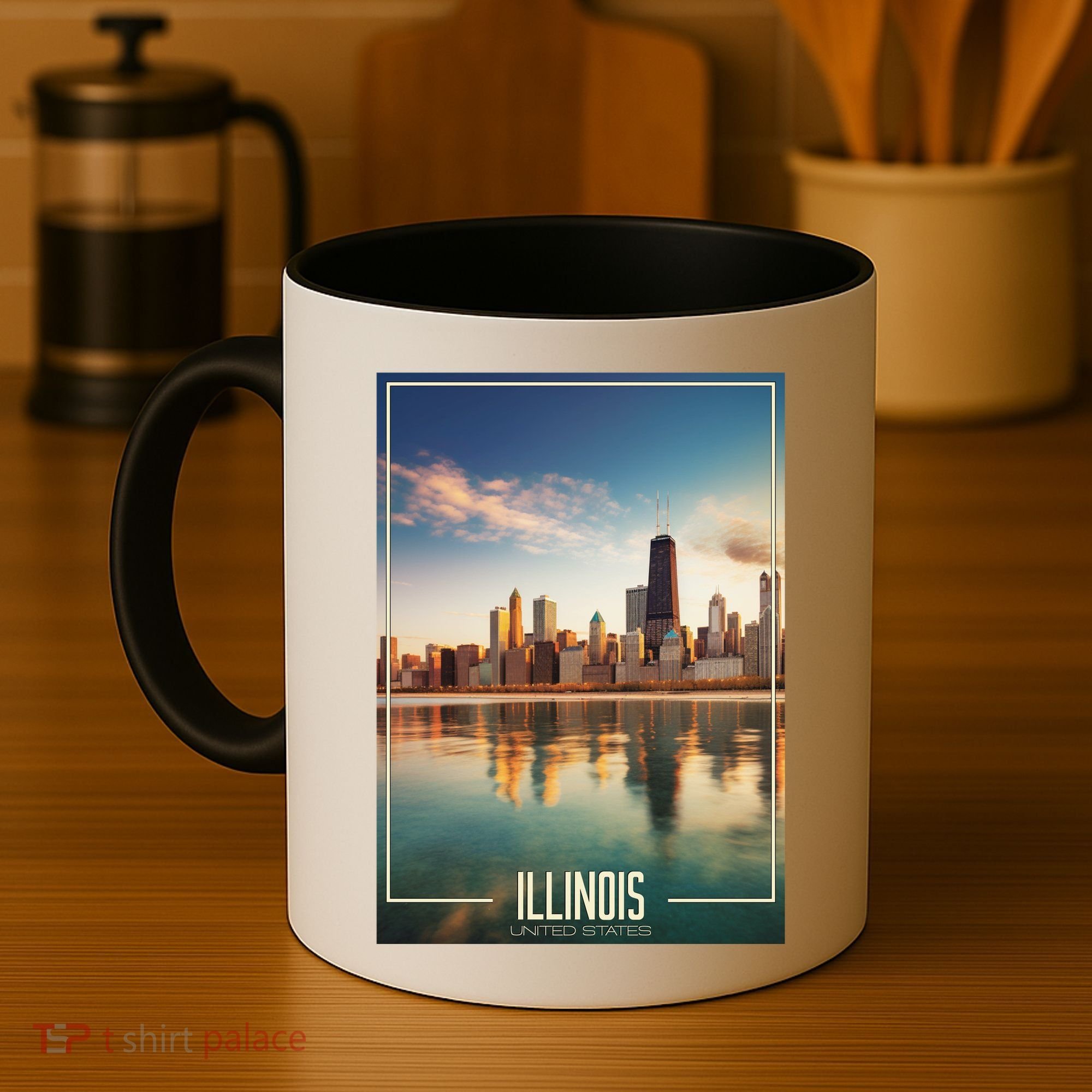 Chicago Reflections: The Heart Of Illinois Coffee Mug
