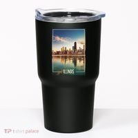 Chicago Reflections: The Heart Of Illinois Tumbler thumb 0