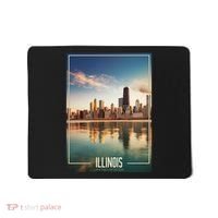 Chicago Reflections: The Heart Of Illinois Mousepad thumb 0