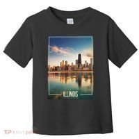 Chicago Reflections: The Heart Of Illinois Toddler T-Shirt thumb 0