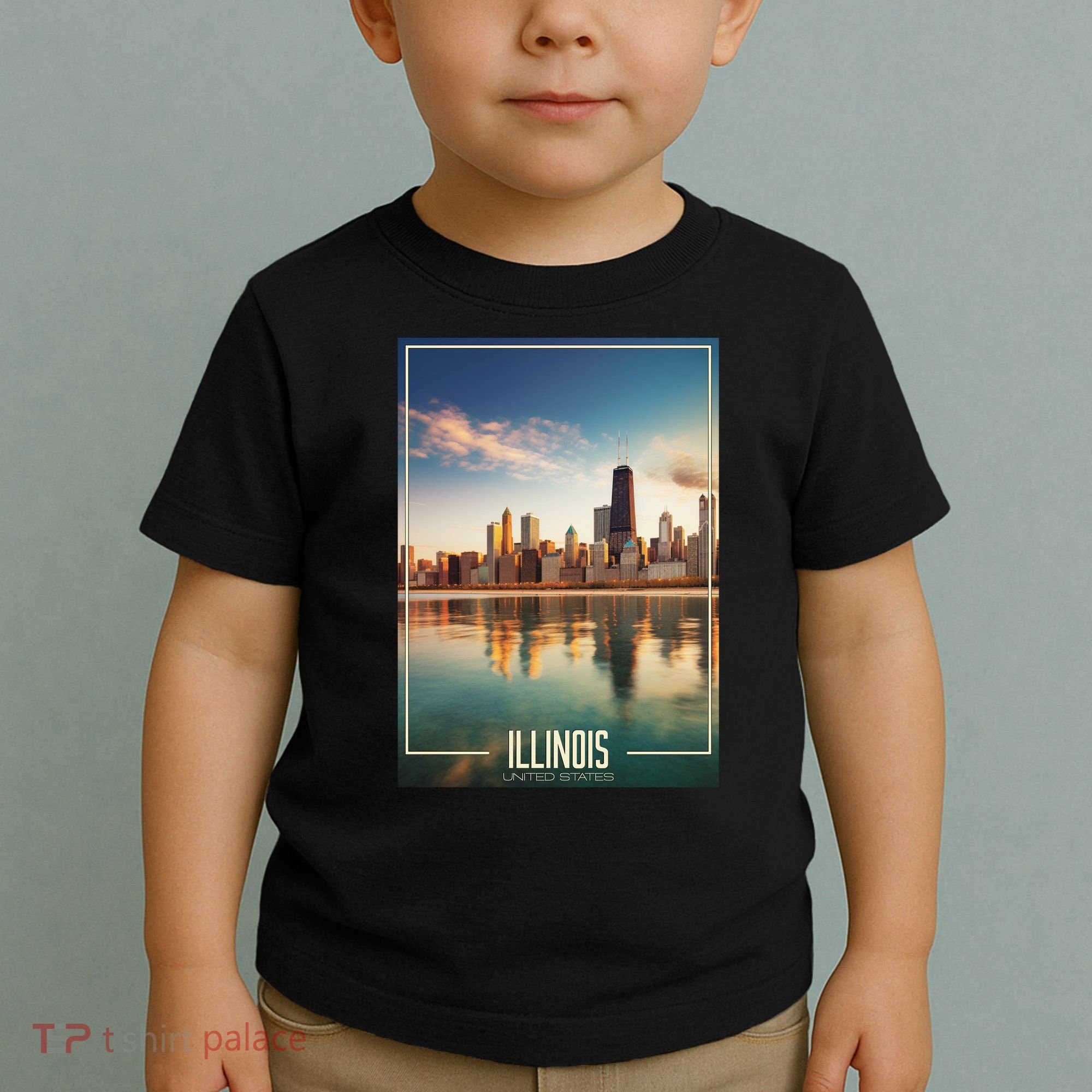 Chicago Reflections: The Heart Of Illinois Toddler T-Shirt