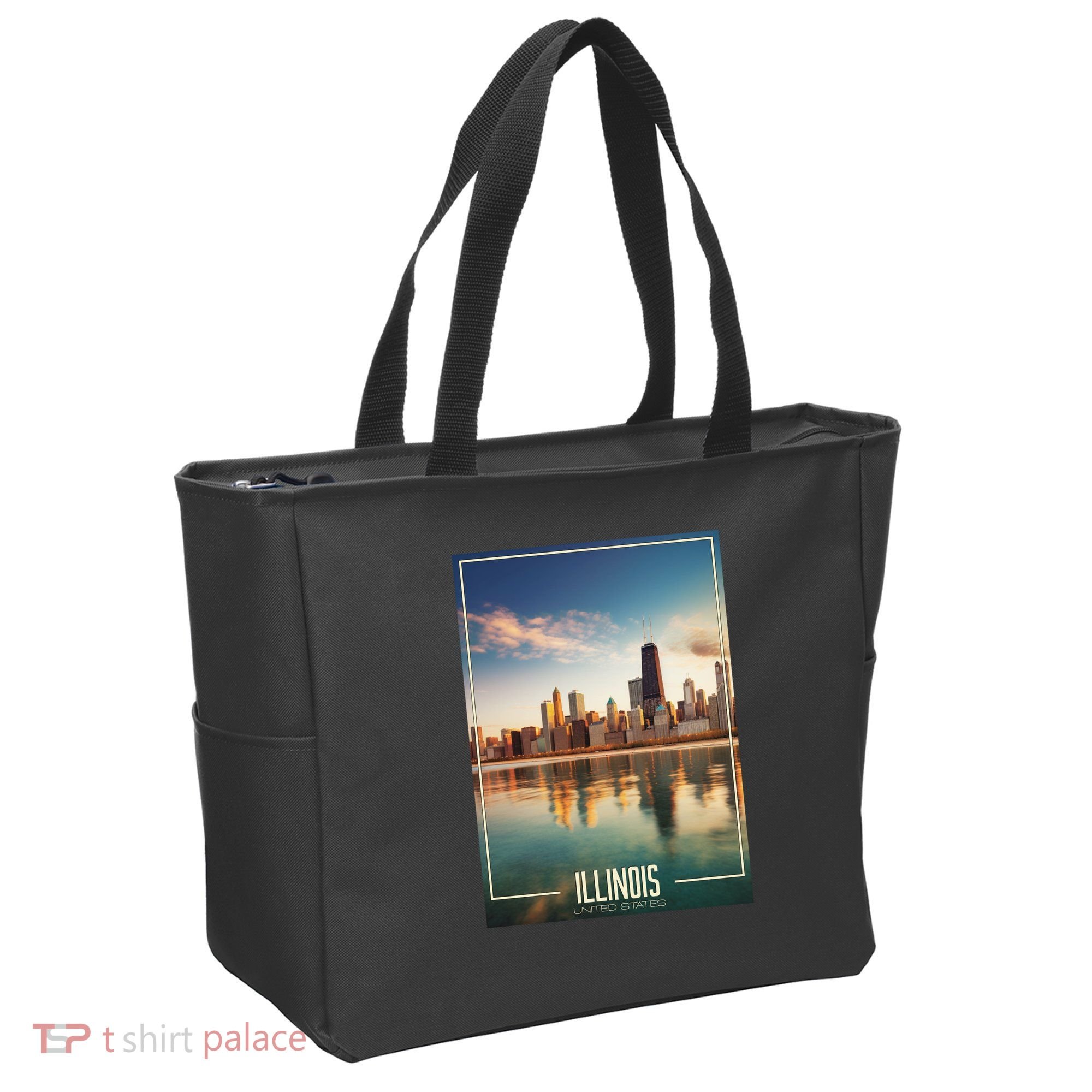 Chicago Reflections: The Heart Of Illinois Tote Bag