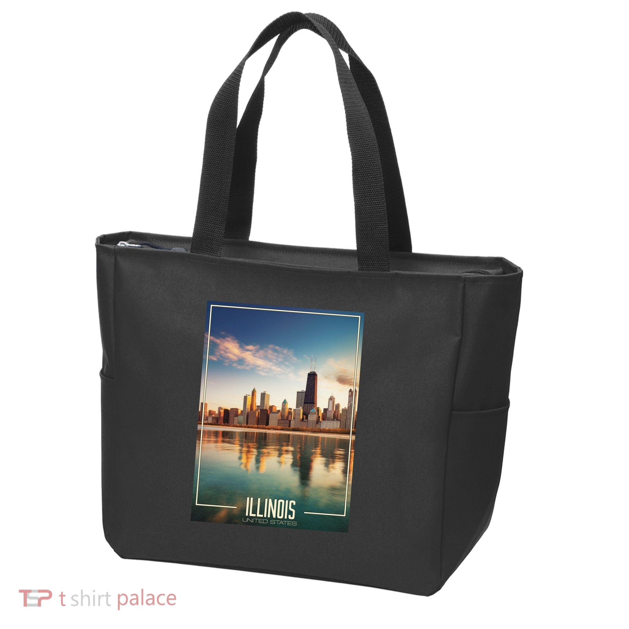 Chicago Reflections: The Heart Of Illinois Tote Bag