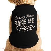 Country Roads Take Me Home Doggie Tank thumb 0