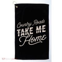 Country Roads Take Me Home Golf Towel thumb 0