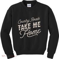 Country Roads Take Me Home Kids Sweatshirt thumb 0