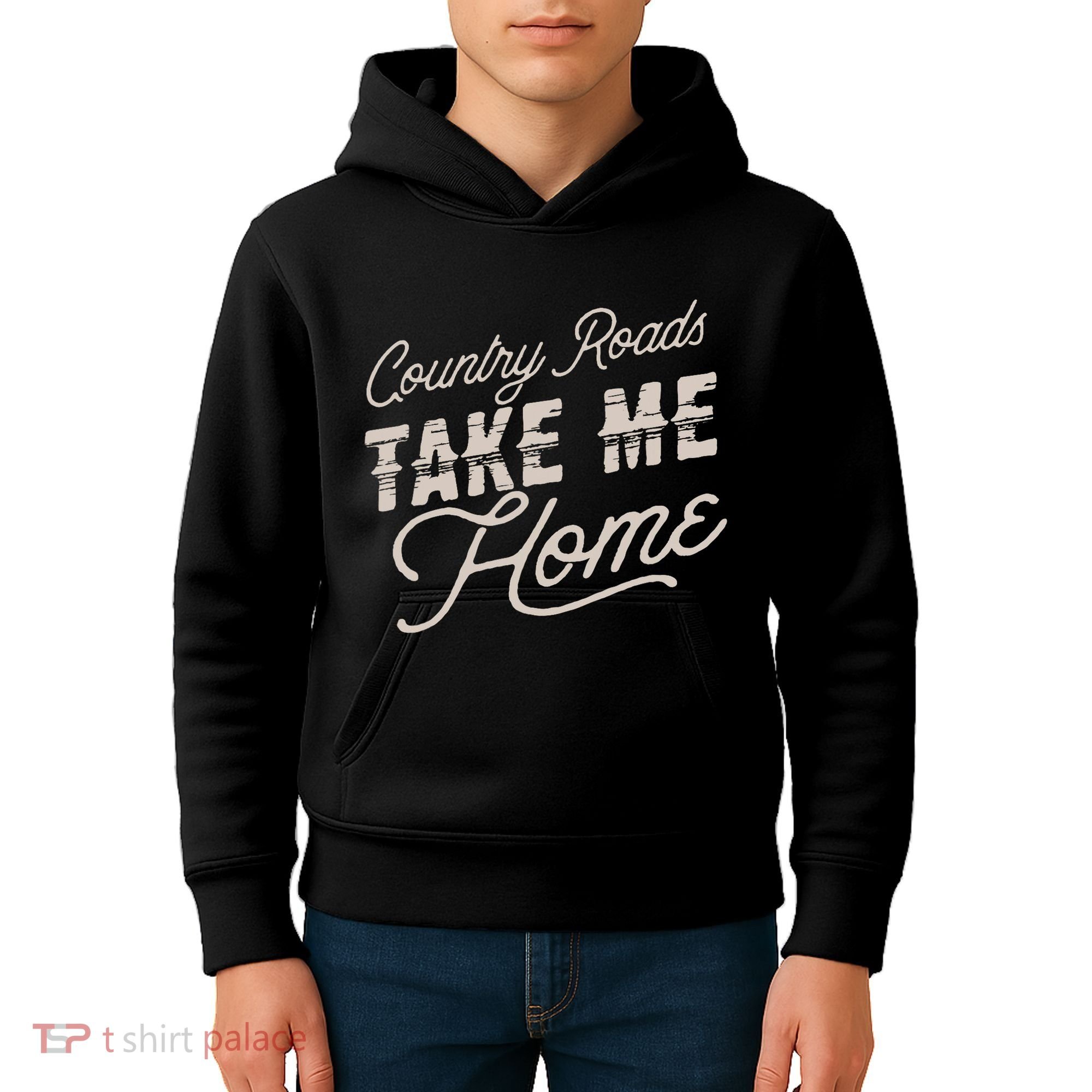 Country Roads Take Me Home Kids Hoodie