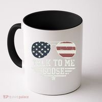 Cool Retro Talk To Me Goose Gift Coffee Mug thumb 0