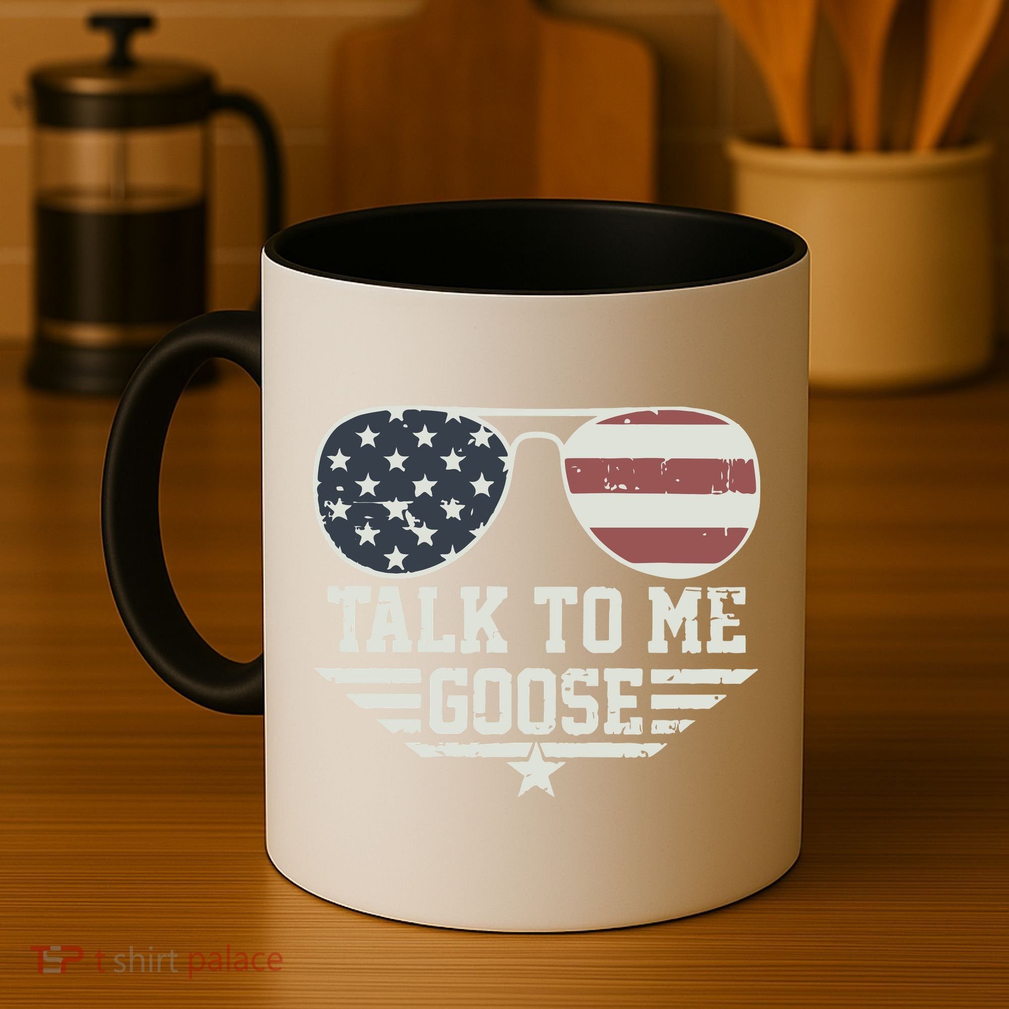 Cool Retro Talk To Me Goose Gift Coffee Mug