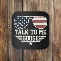 Cool Retro Talk To Me Goose Gift Coaster thumb 0
