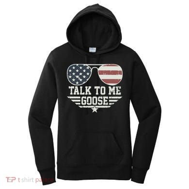 Cool Retro Talk To Me Goose Gift Women's Hoodie
