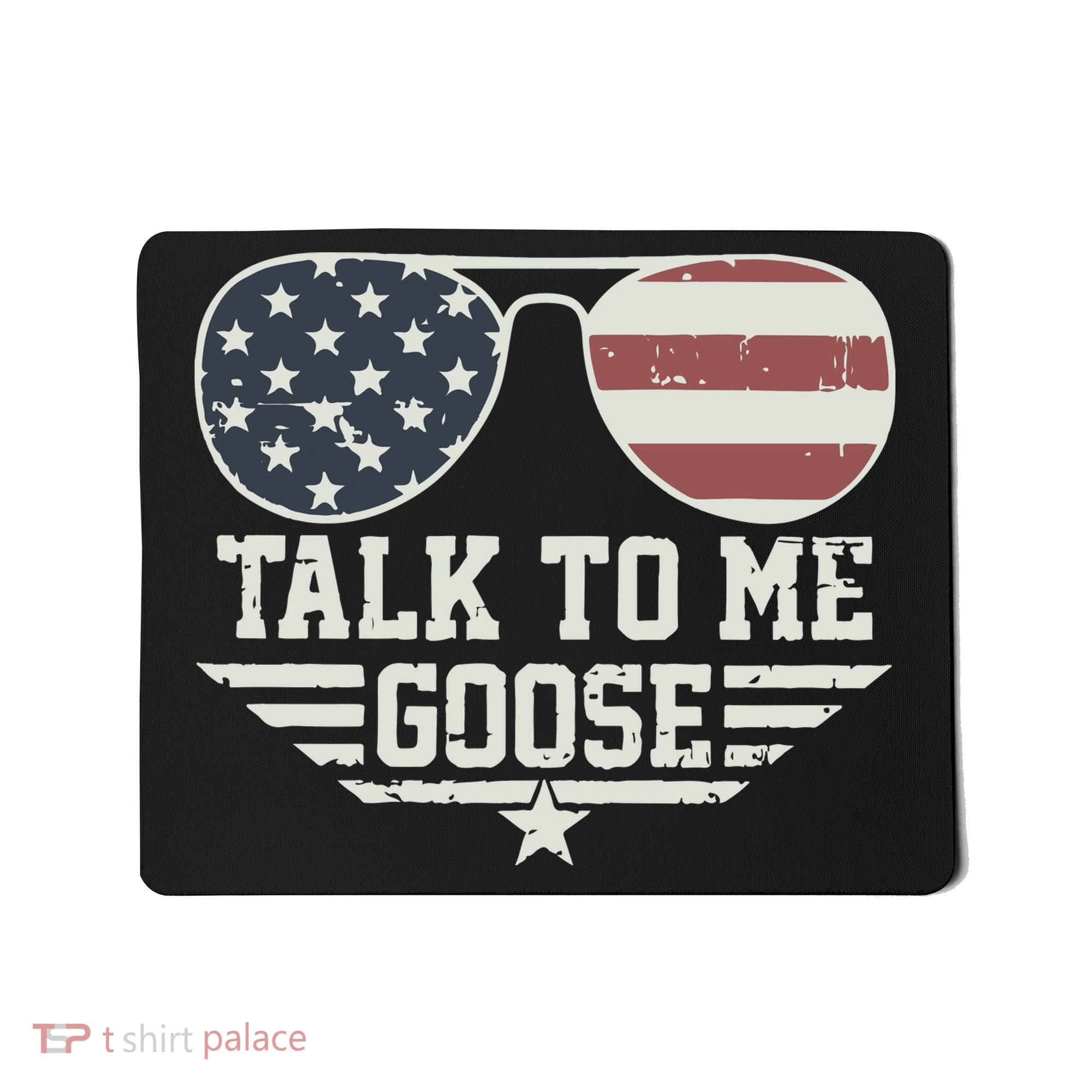 Cool Retro Talk To Me Goose Gift Mousepad