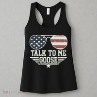 Cool Retro Talk To Me Goose Gift Women's Tank Top thumb 3