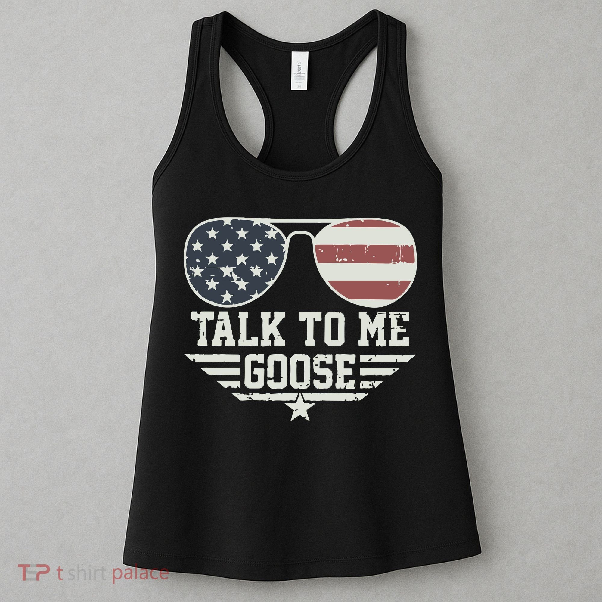 Cool Retro Talk To Me Goose Gift Women's Tank Top