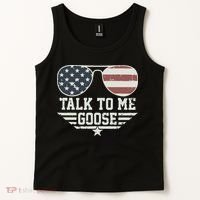 Cool Retro Talk To Me Goose Gift Tank Top thumb 2