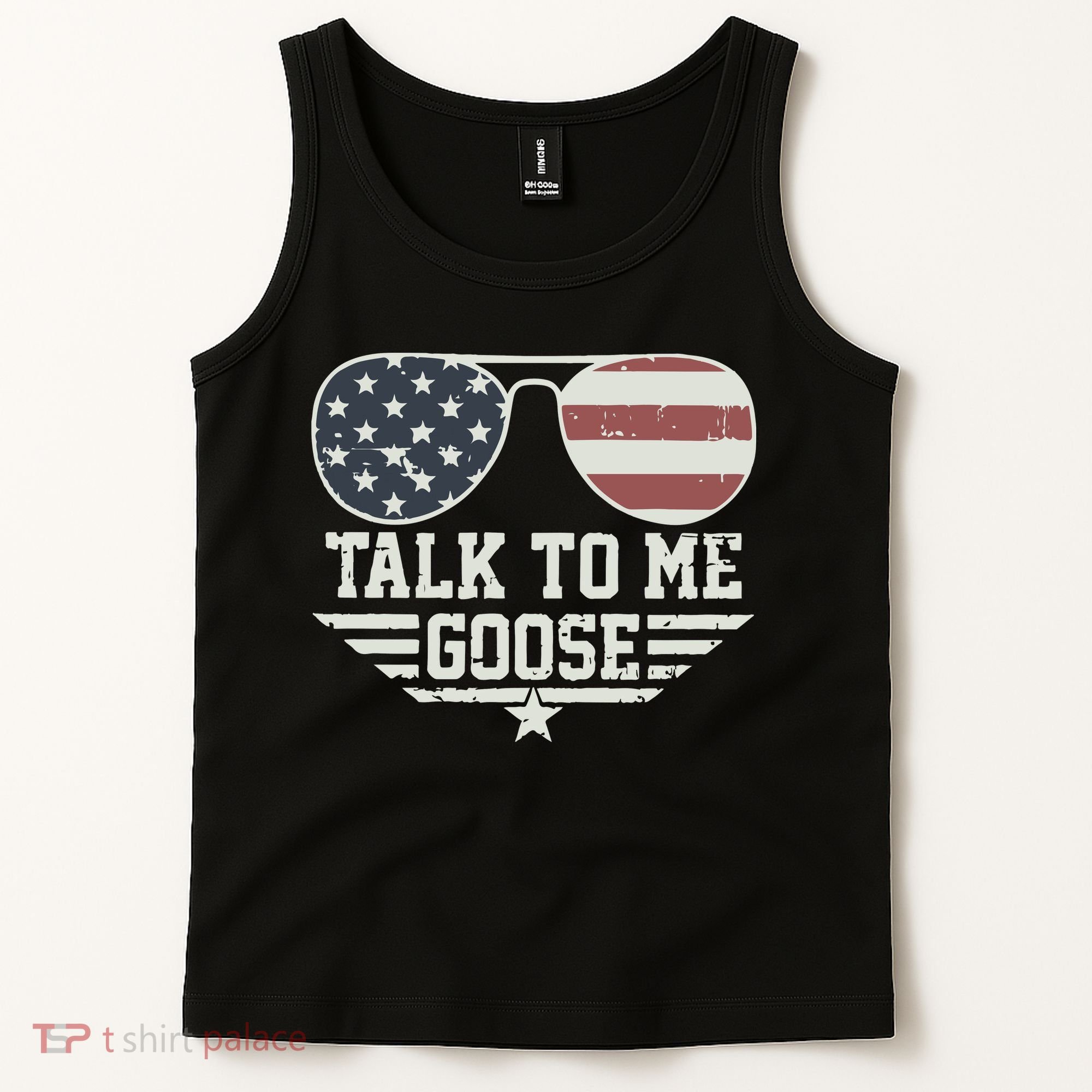 Cool Retro Talk To Me Goose Gift Tank Top