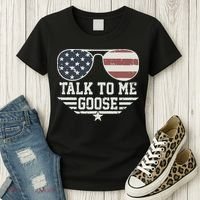 Cool Retro Talk To Me Goose Gift Women's T-Shirt thumb 3
