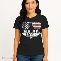 Cool Retro Talk To Me Goose Gift Women's T-Shirt thumb 4