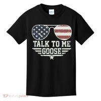 Cool Retro Talk To Me Goose Gift Kids T-Shirt thumb 0