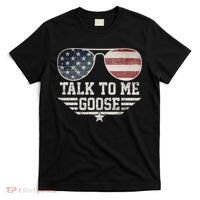 Cool Retro Talk To Me Goose T-Shirt thumb 0