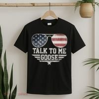 Cool Retro Talk To Me Goose T-Shirt thumb 2