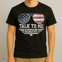 Cool Retro Talk To Me Goose T-Shirt thumb 3
