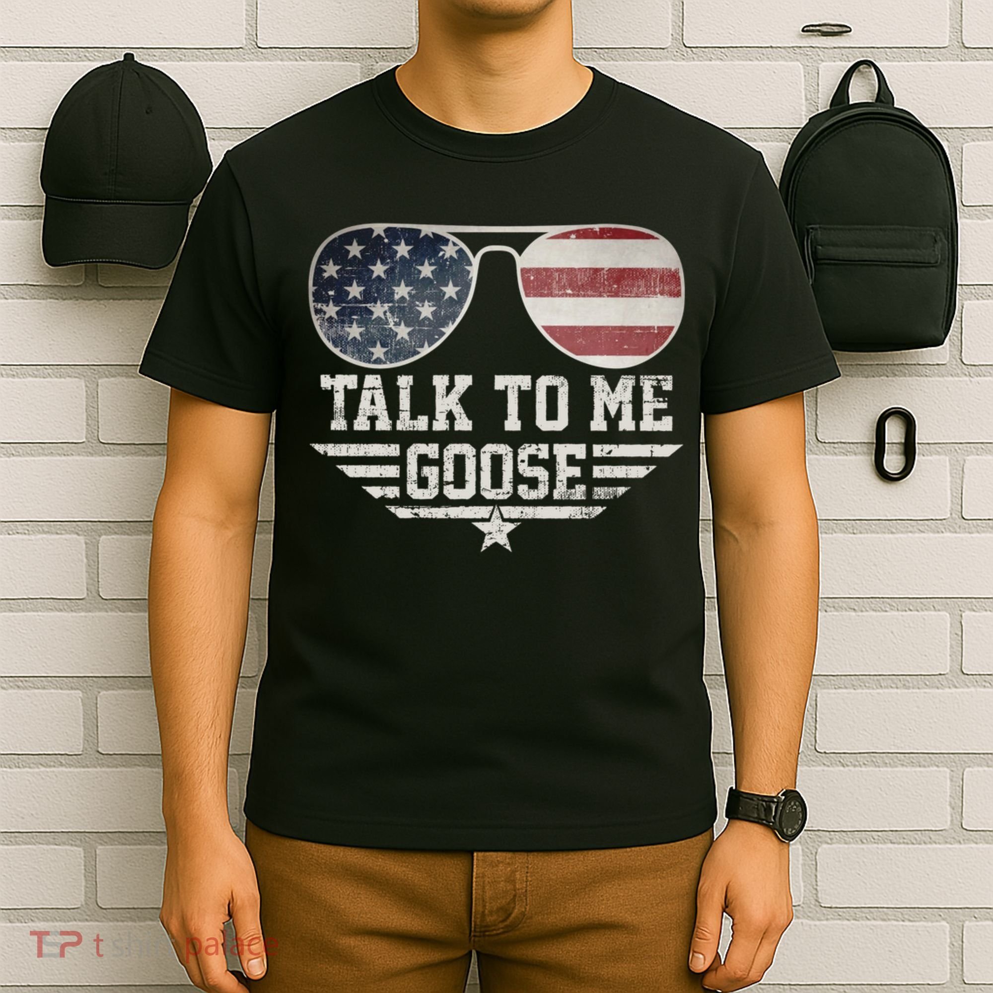 Cool Retro Talk To Me Goose T-Shirt