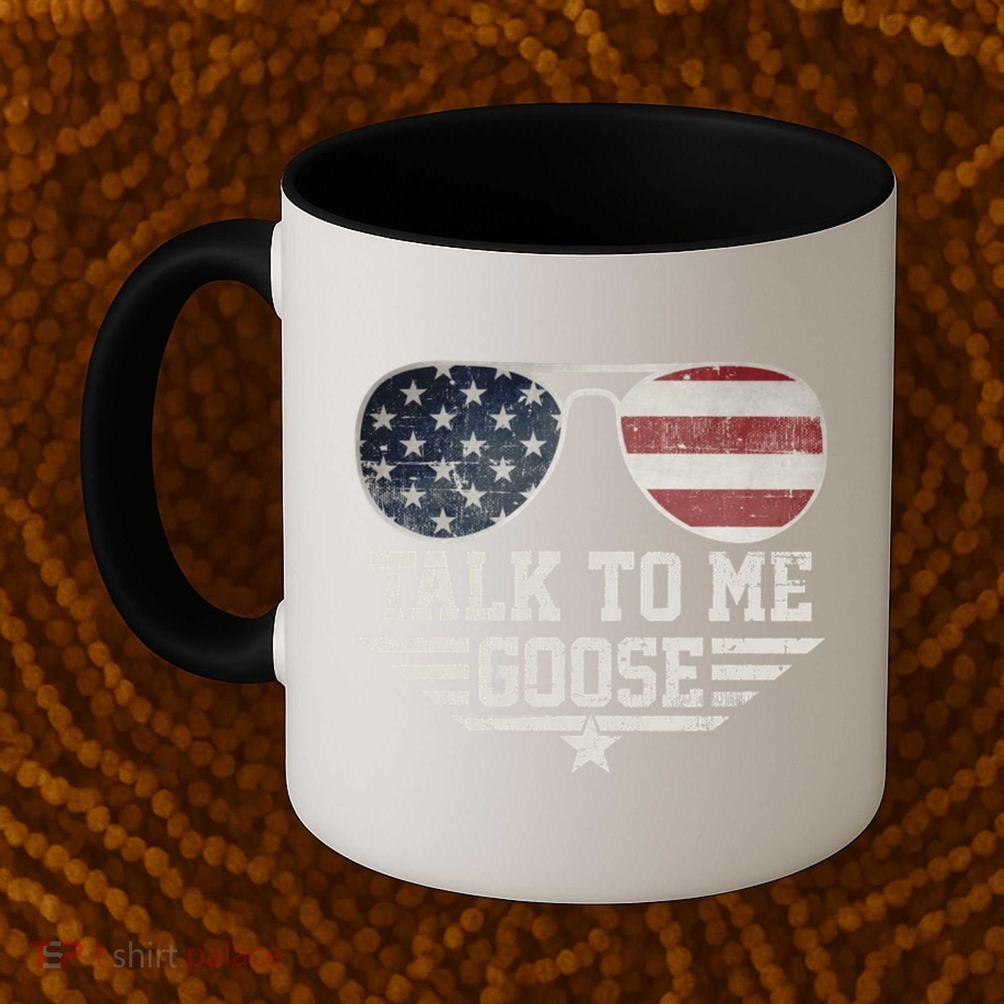 Cool Retro Talk To Me Goose Coffee Mug