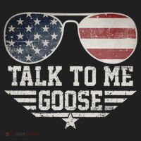 Cool Retro Talk To Me Goose Beanie thumb 2