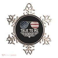 Cool Retro Talk To Me Goose Ornament thumb 0