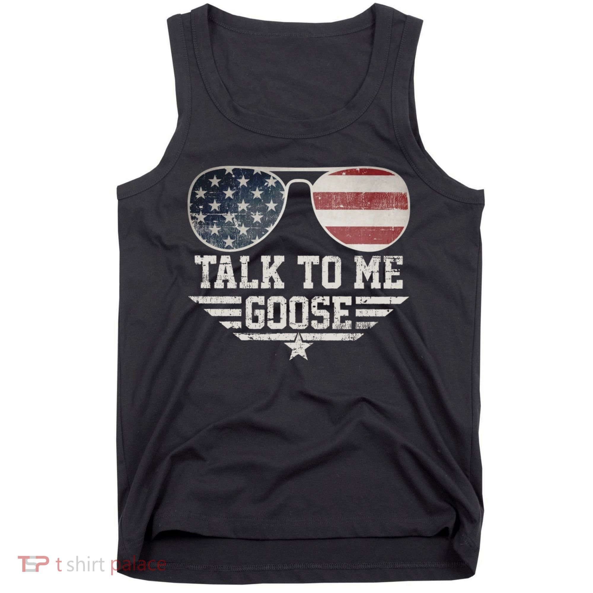 Cool Retro Talk To Me Goose Tank Top