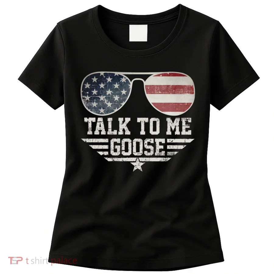 Cool Retro Talk To Me Goose Women's T-Shirt