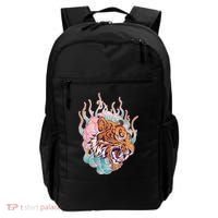 Cool Roaring Tiger Japanese Tattoo Backpack thumb 0