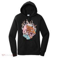 Cool Roaring Tiger Japanese Tattoo Women's Hoodie thumb 0
