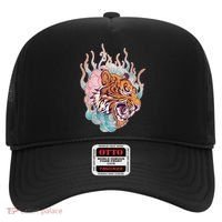 Cool Roaring Tiger Japanese Tattoo Hat thumb 0