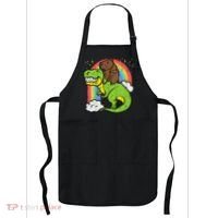 Capybara Riding Trex Dino Cute Capy Rodent Apron thumb 0