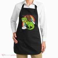 Capybara Riding Trex Dino Cute Capy Rodent Apron thumb 2