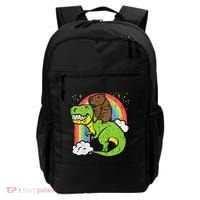Capybara Riding Trex Dino Cute Capy Rodent Backpack thumb 0