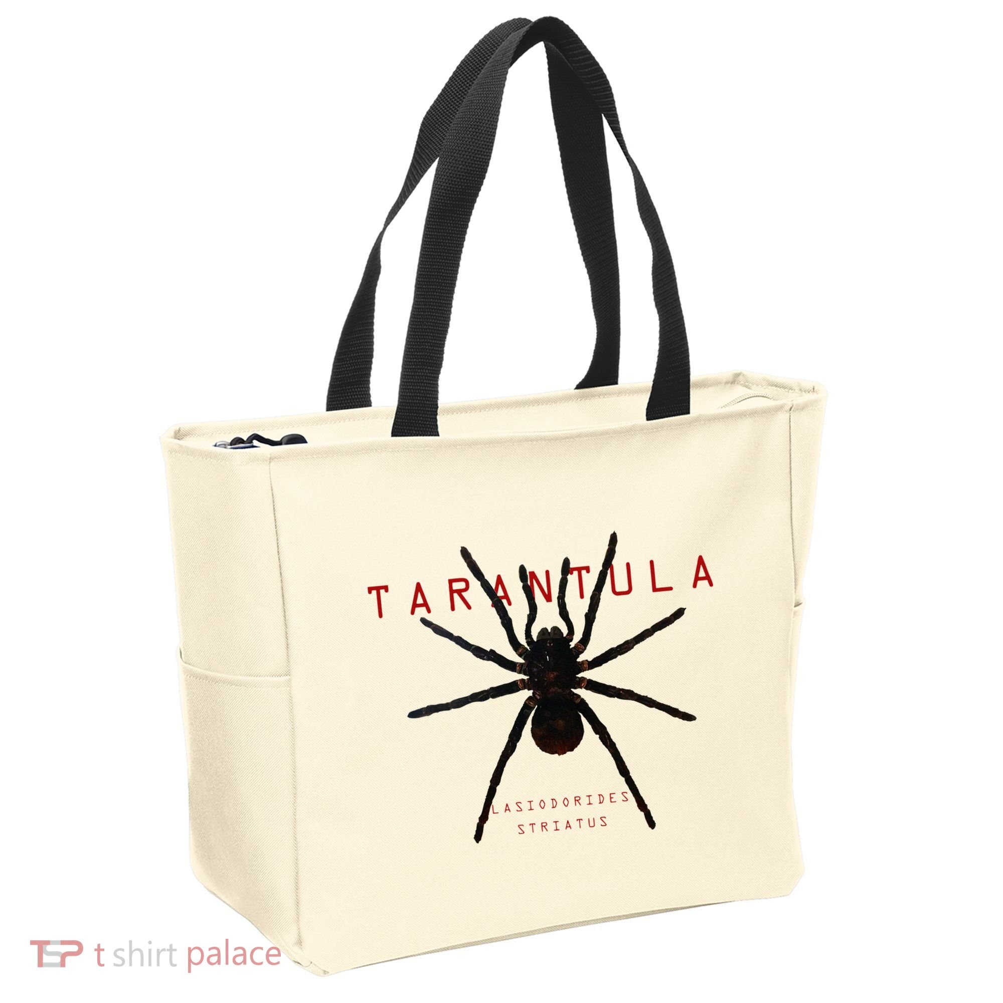 Creepy Real Taxidermy Tarantula Spider Tote Bag