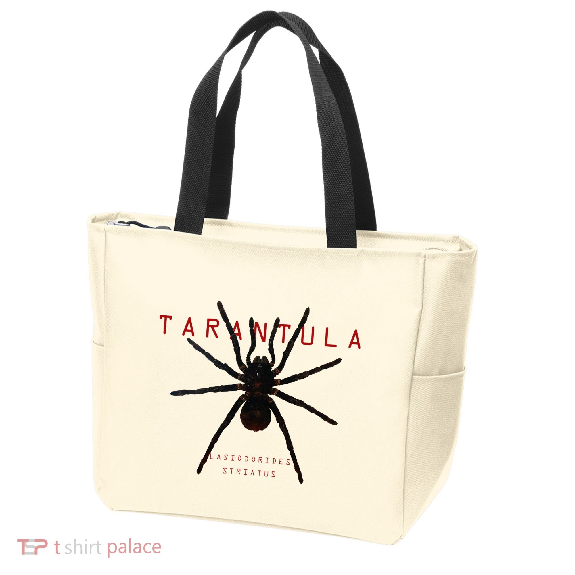 Creepy Real Taxidermy Tarantula Spider Tote Bag