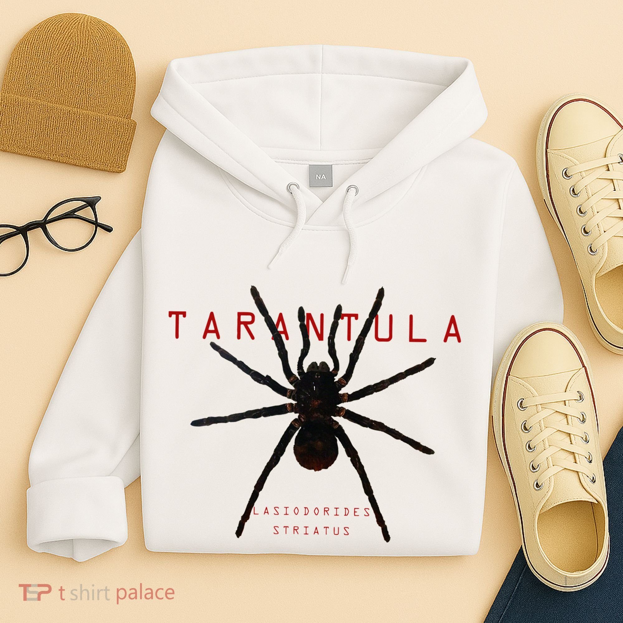 Creepy Real Taxidermy Tarantula Spider Hoodie
