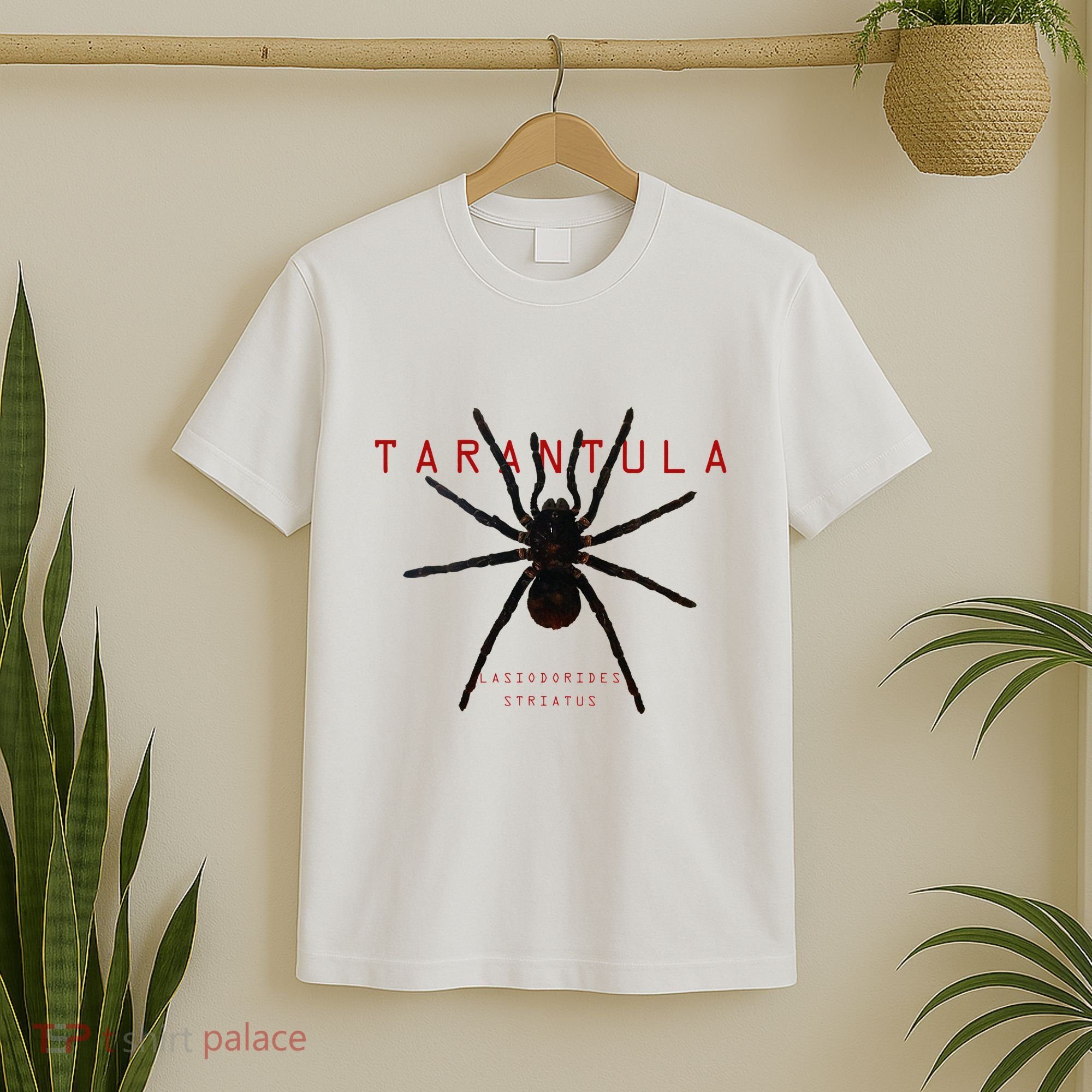 Creepy Real Taxidermy Tarantula Spider T-Shirt