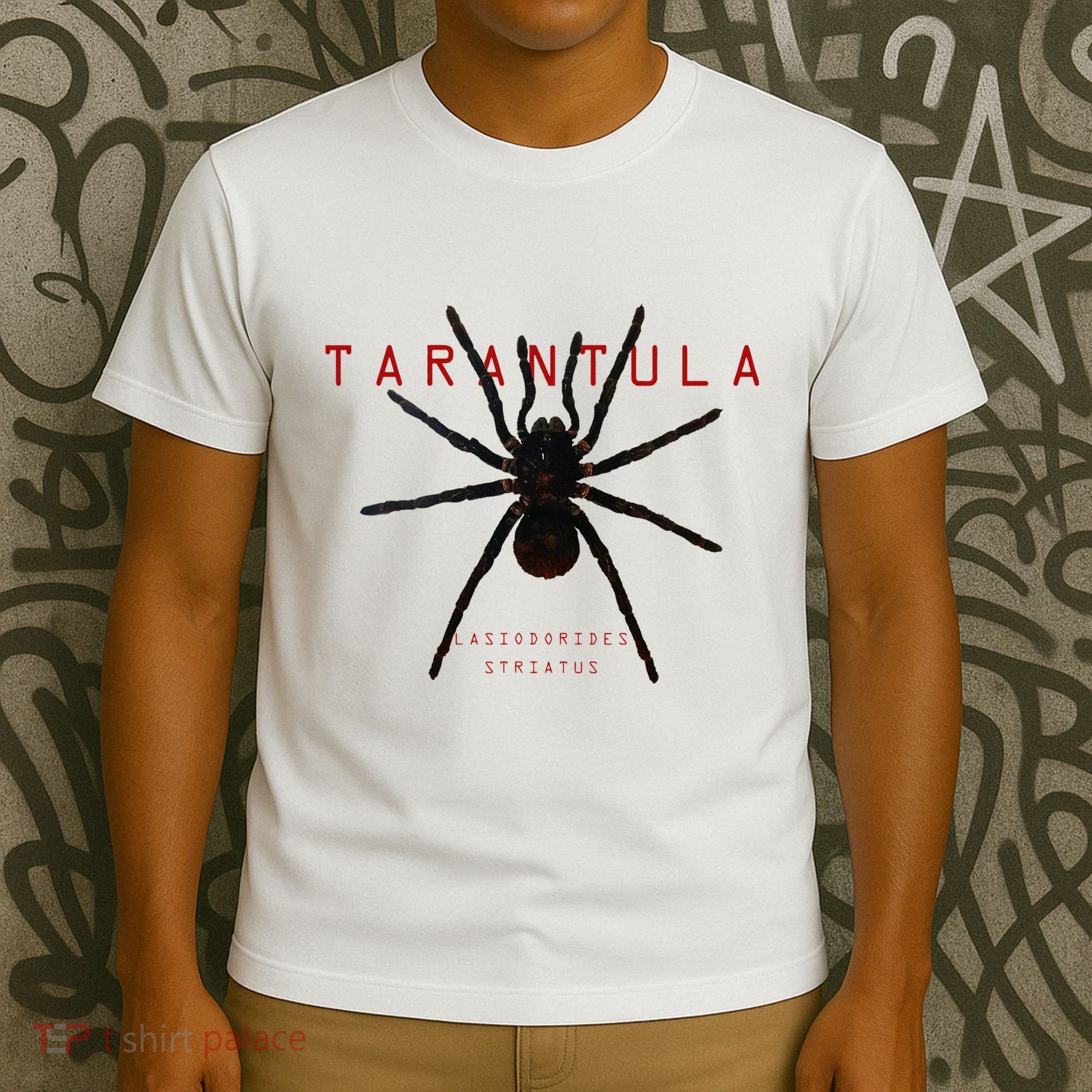 Creepy Real Taxidermy Tarantula Spider T-Shirt