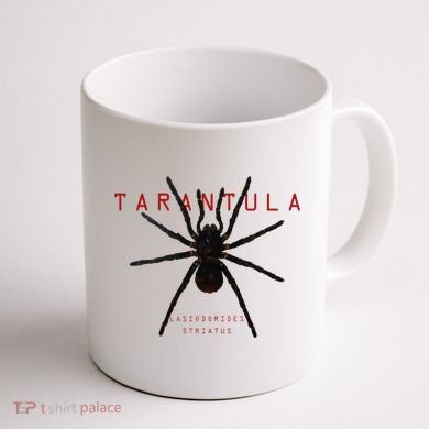 Creepy Real Taxidermy Tarantula Spider Coffee Mug back