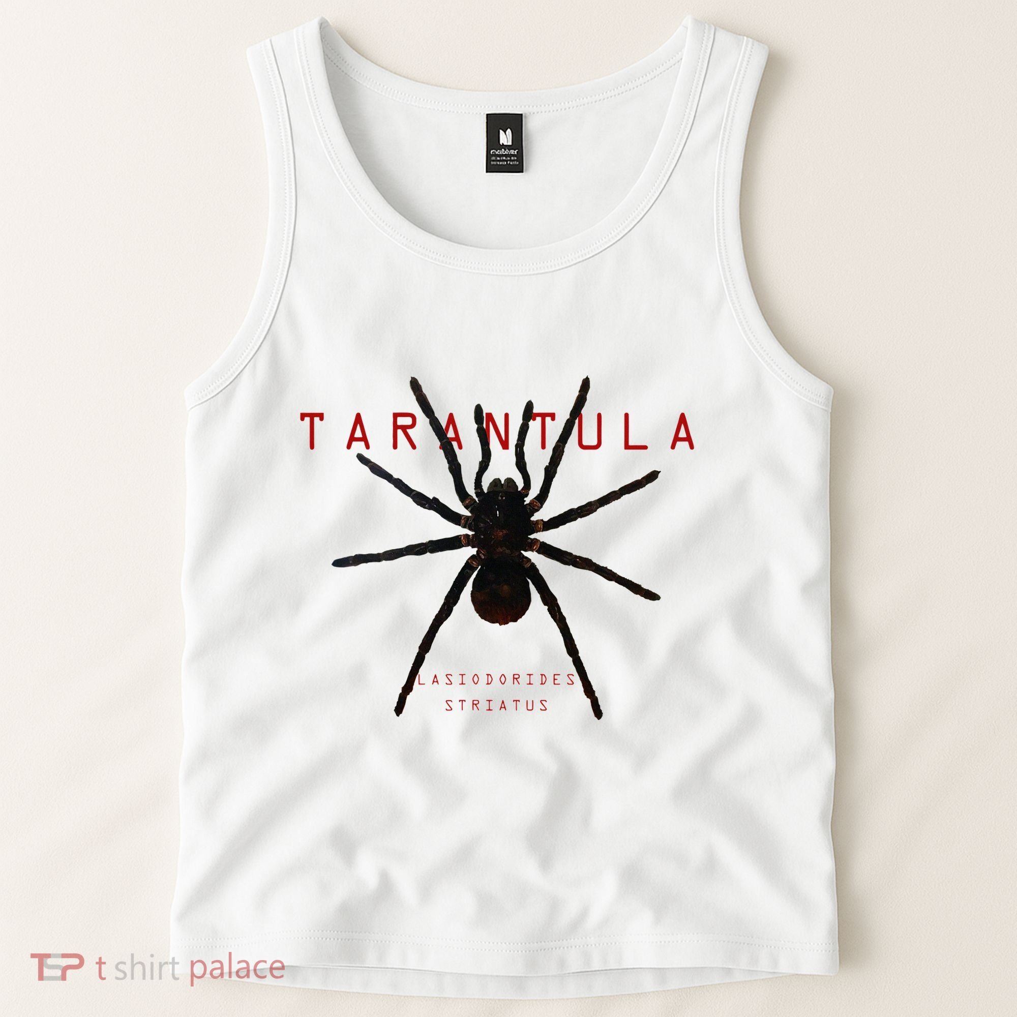 Creepy Real Taxidermy Tarantula Spider Tank Top